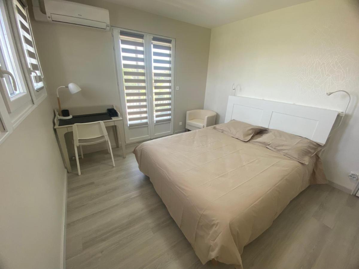 Chambre Dans Logement Partage Chez L Habitant Avec Piscine De 1 A 3 Chambres Grieges المظهر الخارجي الصورة